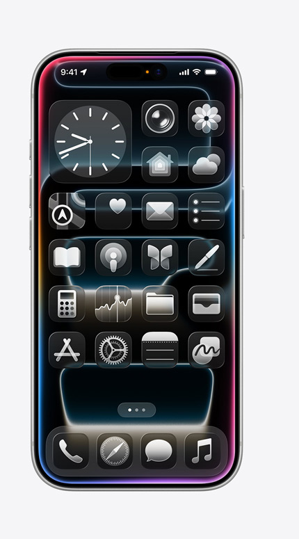 iPhone-skjerm viser Direkteoversetting-funksjonen med oversettelse fra tysk til engelsk