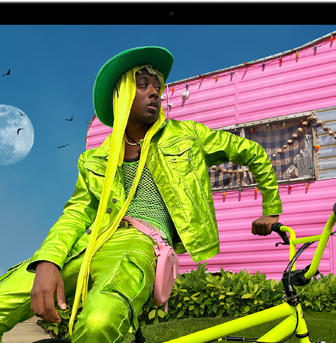 MacBook Air showcasing Liquid Retina display