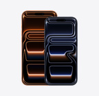 Prednji prikaz vanjskog izgleda iPhonea 17 Pro Max, kozmički narančasta boja, iPhone 17 Pro, prednji prikaz vanjskog izgleda, tamnoplava boja